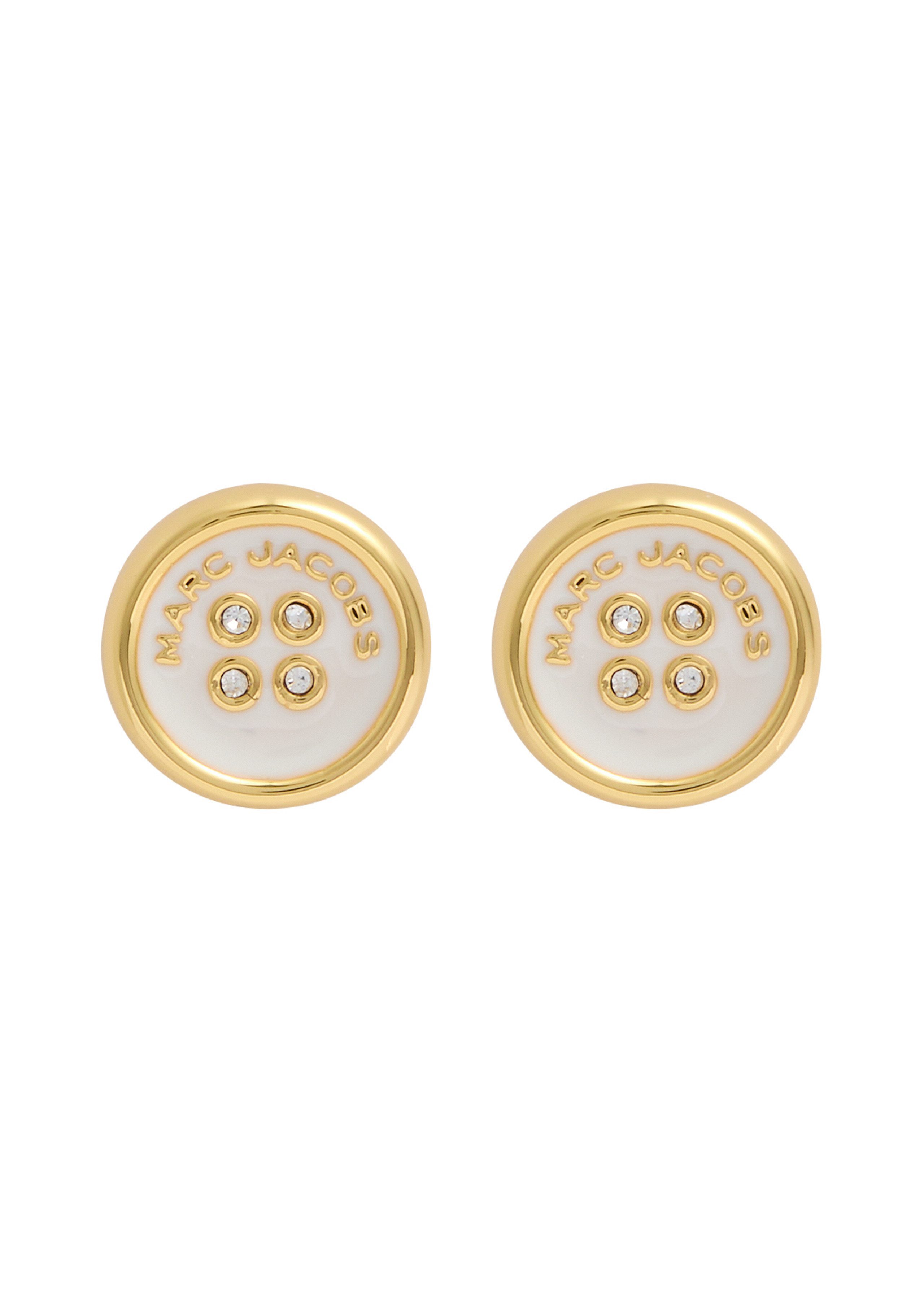 Button stud earrings | Harvey Nichols