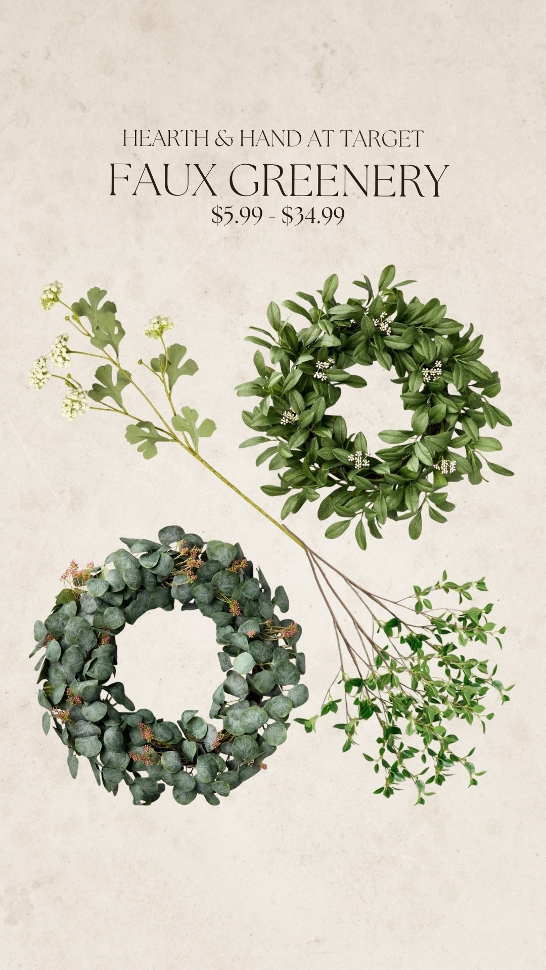 Spring front porch refresh with the new Hearth and Hand collection at Target.

Front door wreath
Front porch mat
Artificial stems
Faux spring florals

#LTKHome #LTKSeasonal