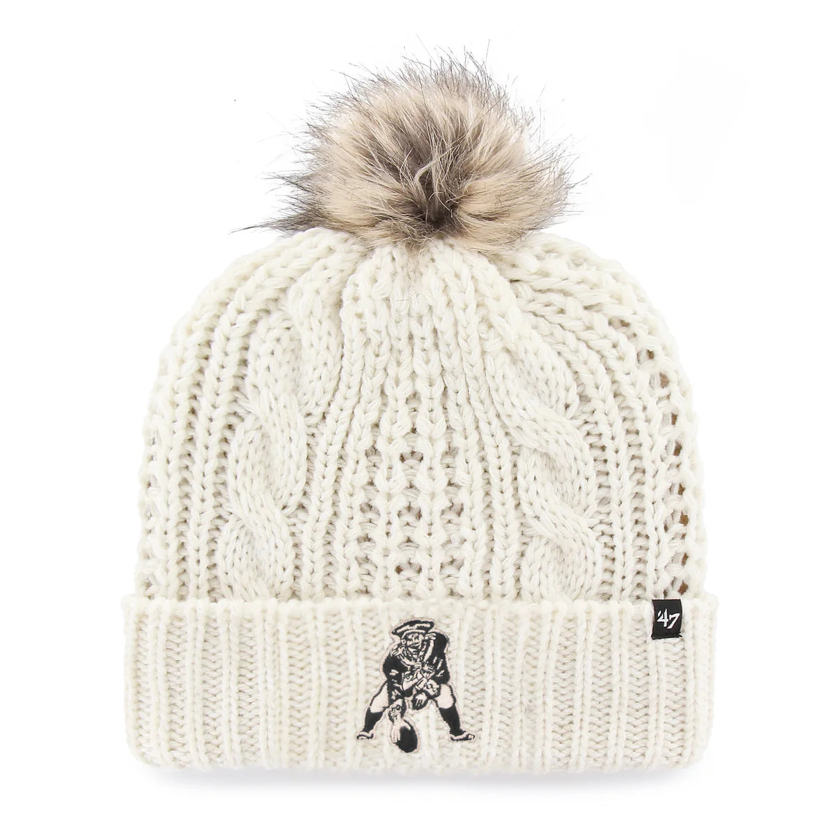 NEW ENGLAND PATRIOTS HISTORIC MEEKO '47 CUFF KNIT WOMENS | '47Brand