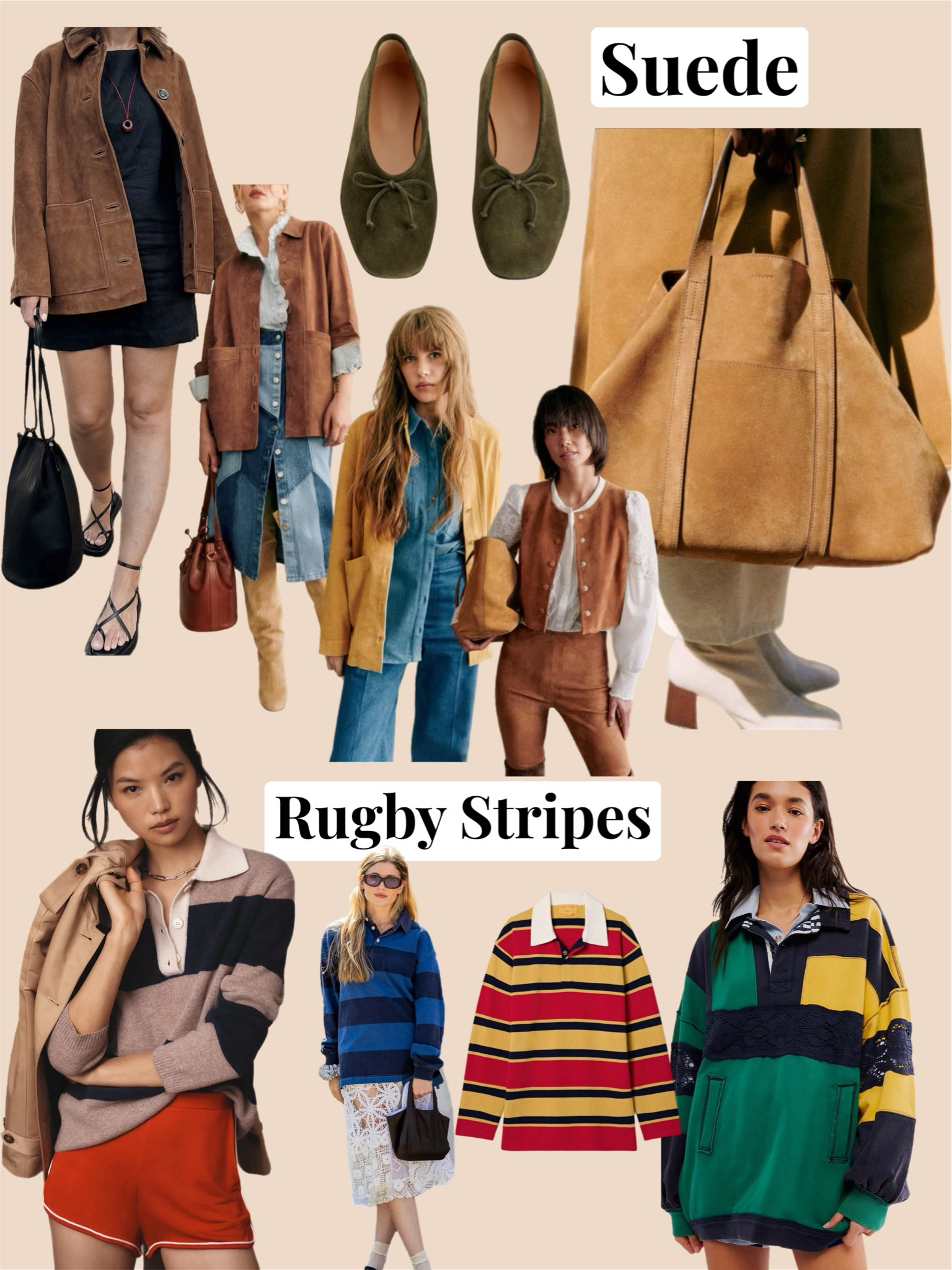 AW24 EDIT TRENDS WISHLIST
SUEDE
RUGBY STRIPES
BAG

#LTKeurope #LTKuk #LTKautumn