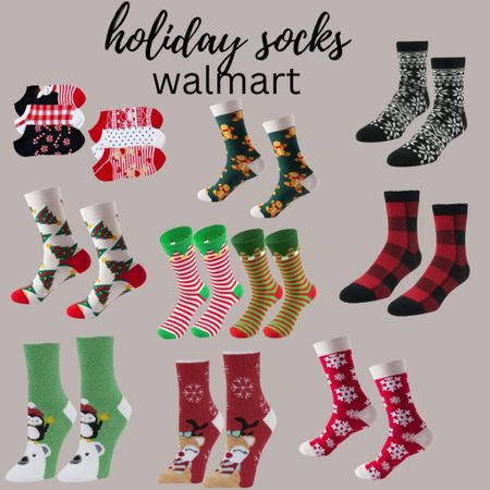 Holiday socks 
  Christmas socks 
Walmart deals 

#LTKHoliday #LTKSeasonal