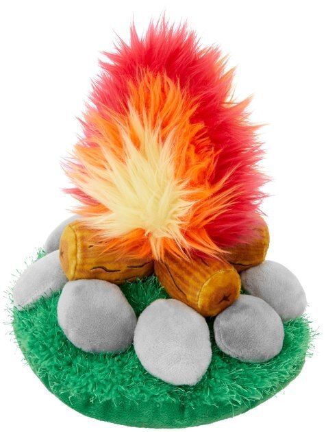 FRISCO Camping Campfire Plush Squeaky Dog Toy - Chewy.com | Chewy.com