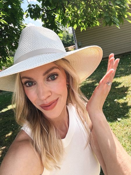 Obsessed with this white straw hat - an investment piece to wear for years 

#LTKSeasonal