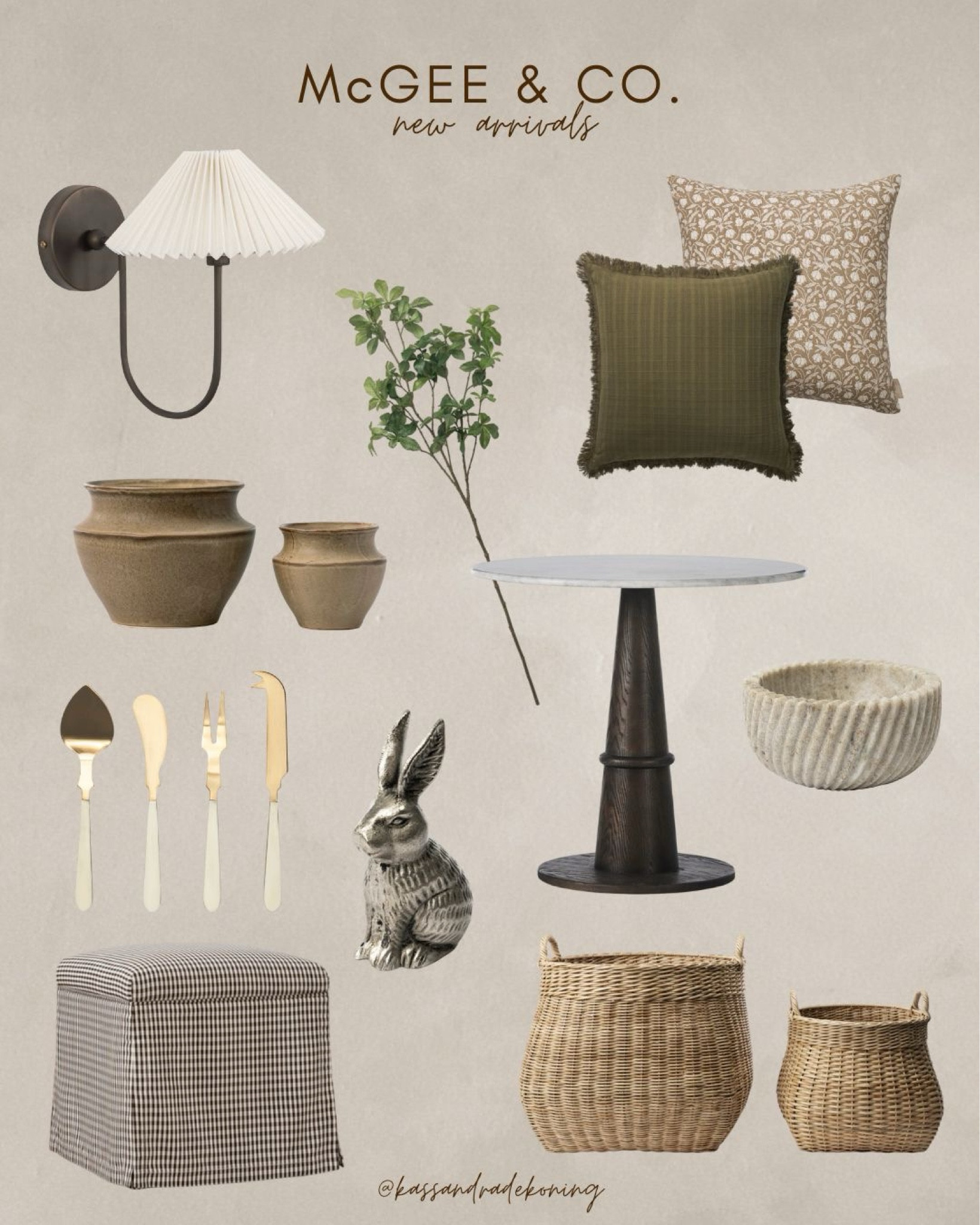 McGEE & CO. New Arrivals Spring ‘25 

#LTKGiftGuide #LTKSeasonal #LTKHome