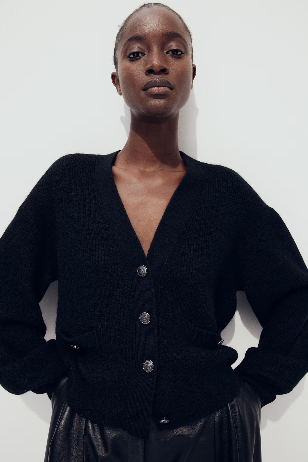 Rib-Knit Cardigan | H&M (US + CA)