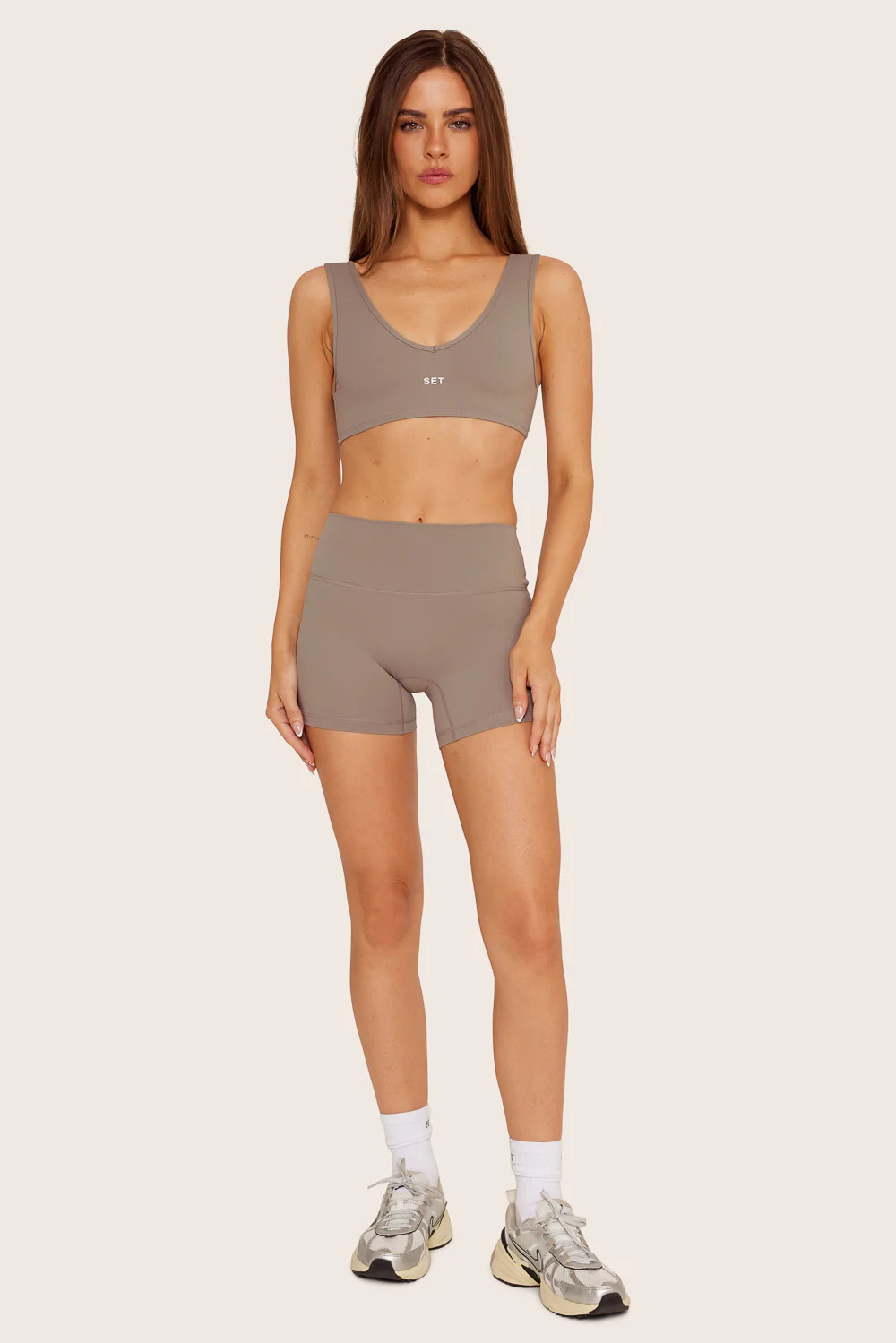 SPORTBODY® BIKE SHORTS - STONE | SET Active