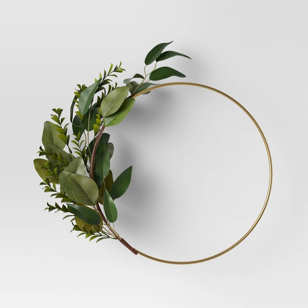 Ring Wreath with Faux Greens - Project 62 | Target