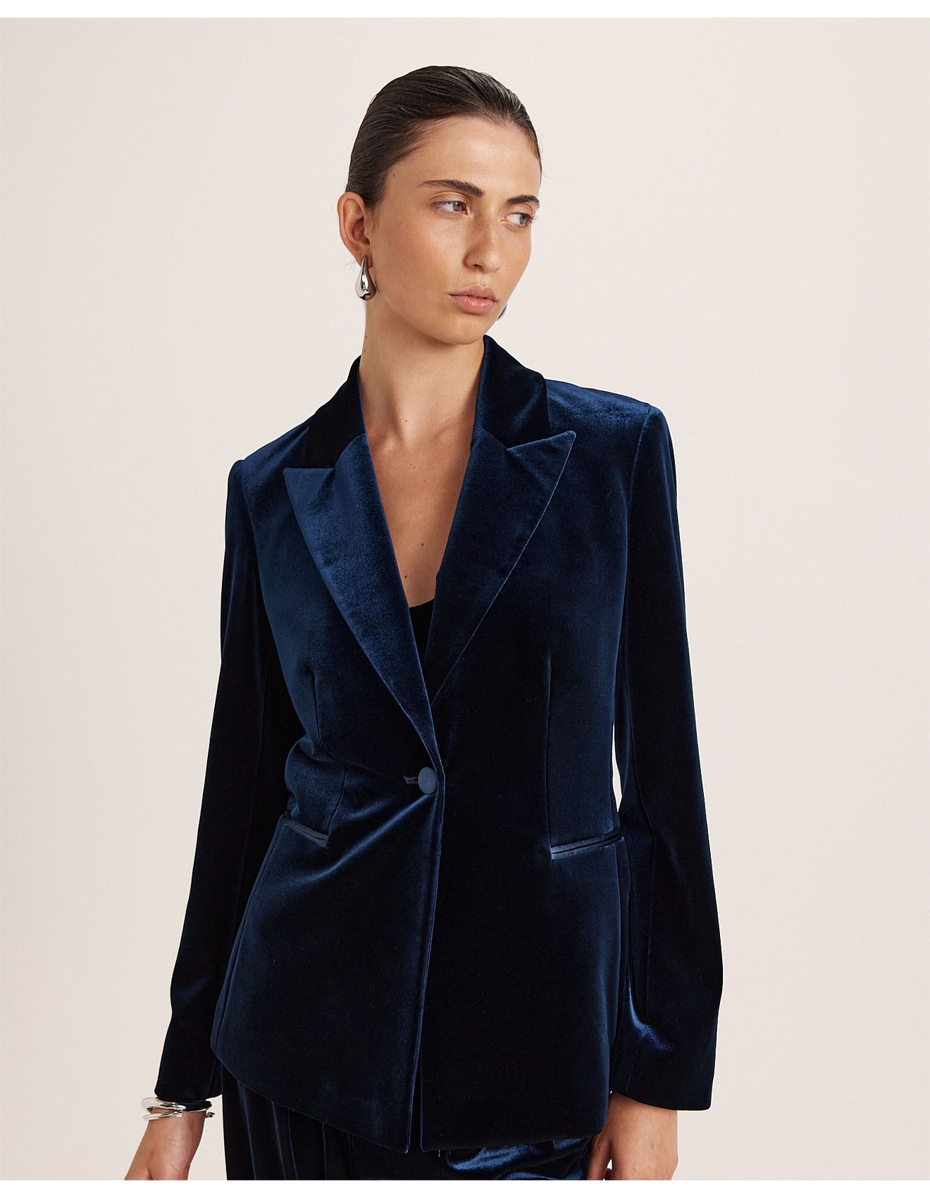 LEA VELVET BLAZER | David Jones (Australia & New Zealand)