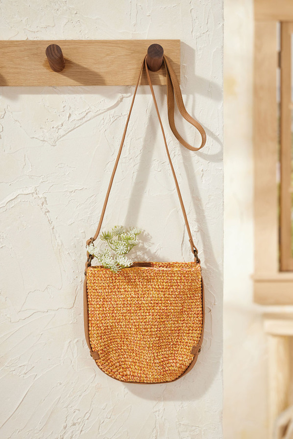 Sunset Woven Crossbody Bag | Coldwater Creek