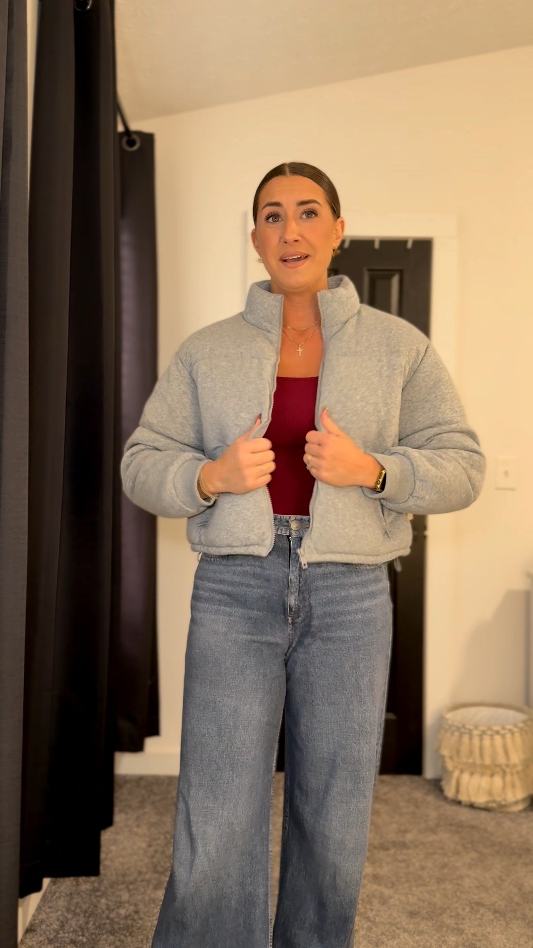 Wearing a medium 

#LTKFindsUnder50