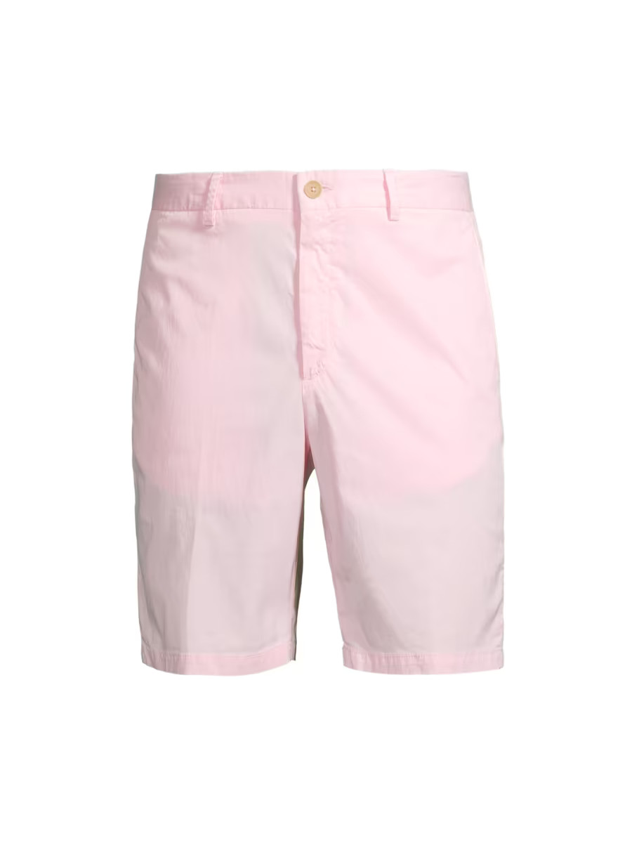 Slim-Fit Cotton-Blend Chino Shorts | Saks Fifth Avenue