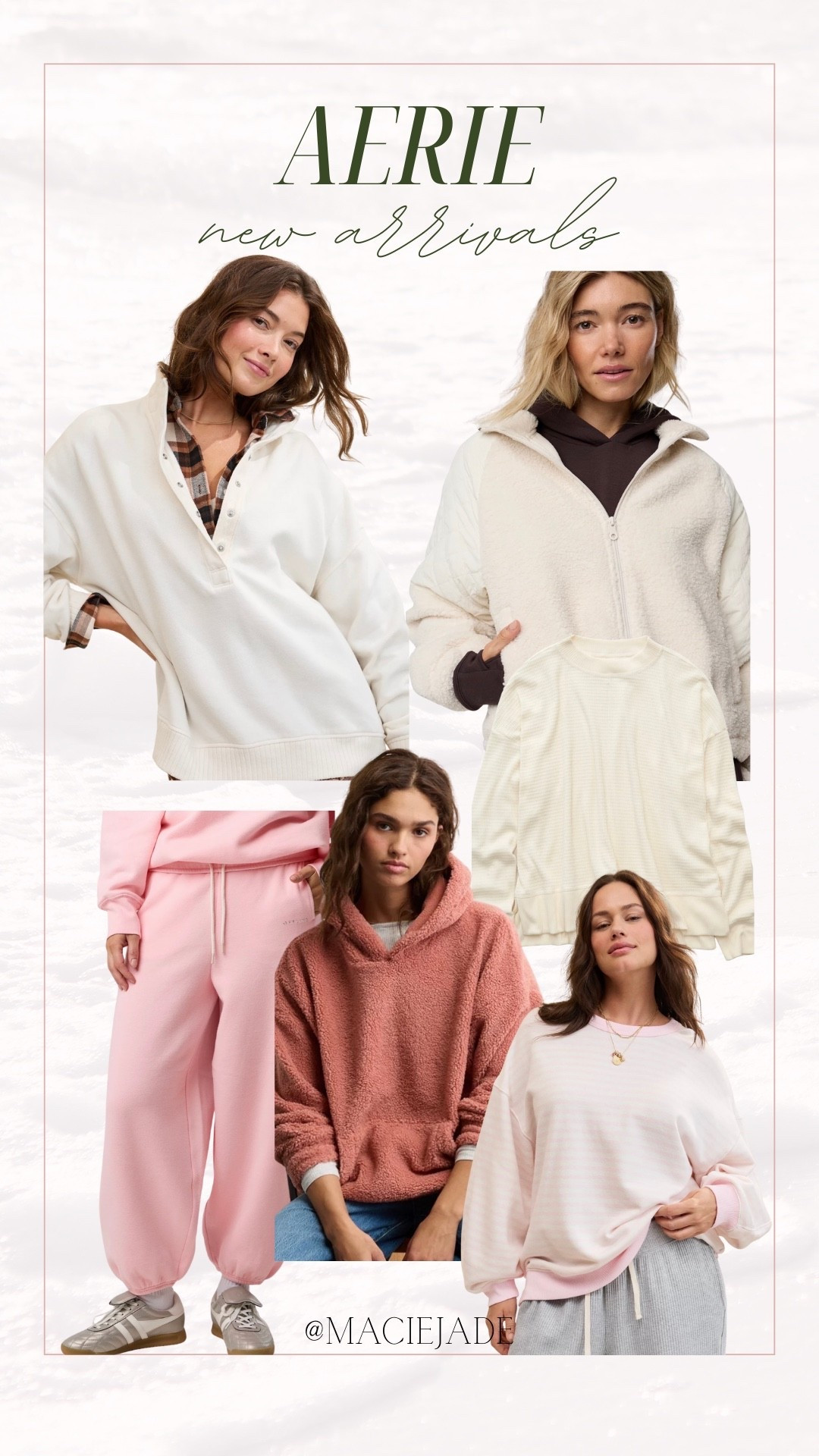 Aerie New Arrivals!😍🛍️ new arrivals, aerie must haves, aerie winter new arrivals, aerie fall new arrivals, aerie cozy collection 

#LTKSaleAlert #LTKFindsUnder100 #LTKSeasonal
