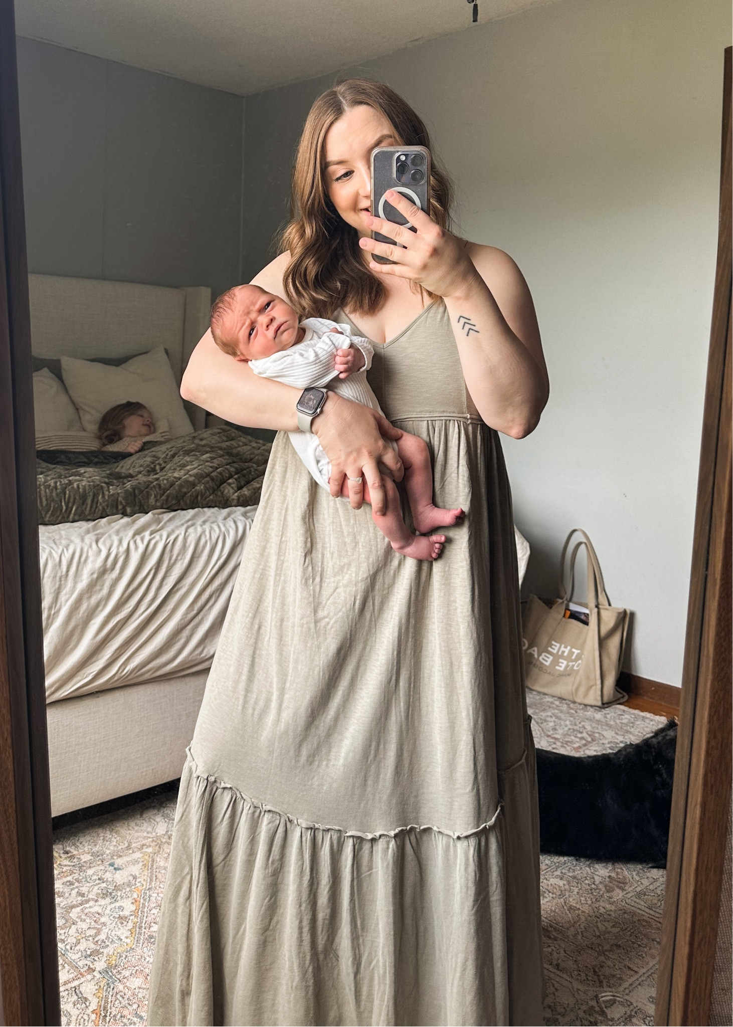 Easy postpartum dress style! 

Dress- large 

Postpartum outfit
Postpartum summer outfit
Postpartum summer style 



#LTKMidsize #LTKBaby #LTKBump