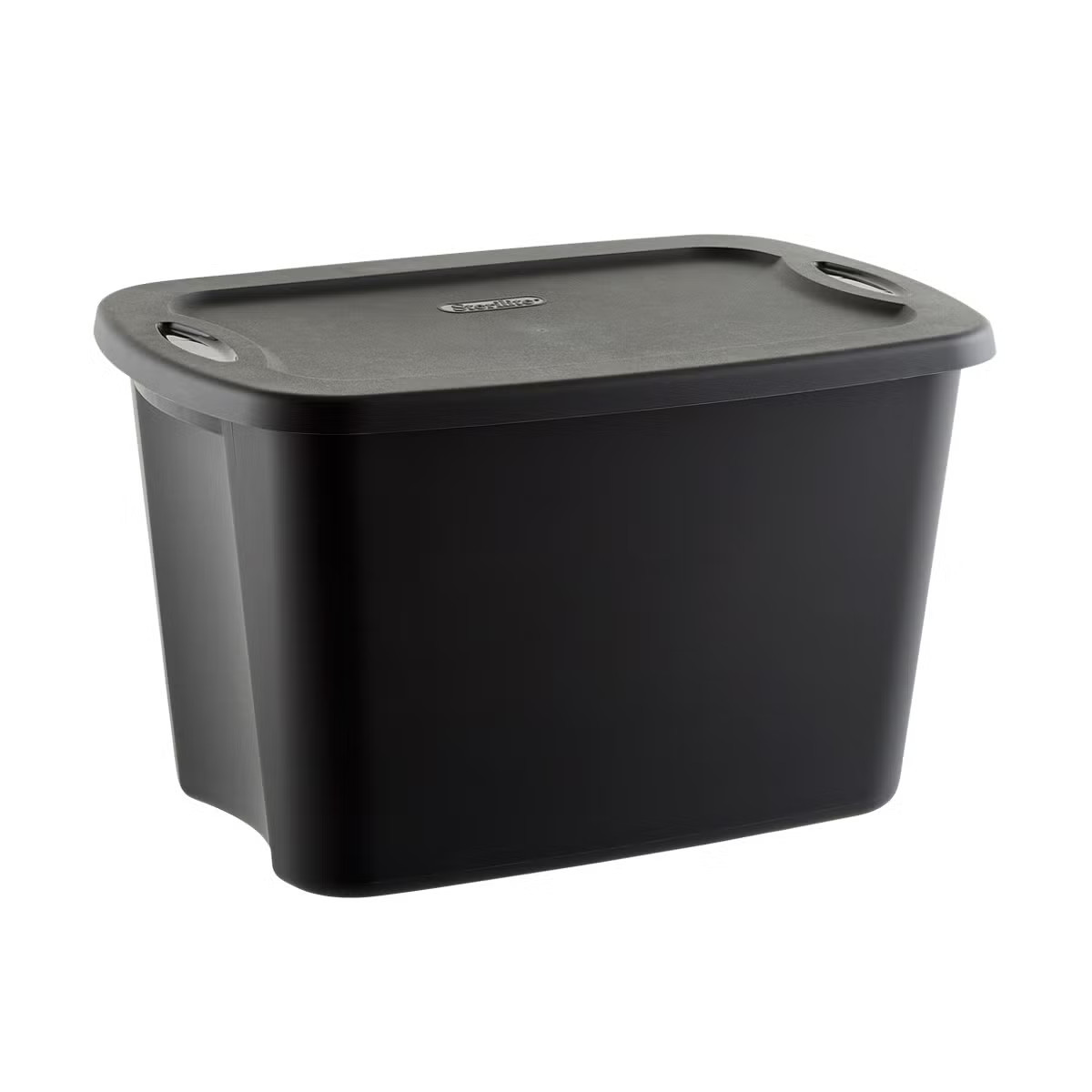 Sterilite 18 gal. Tote Box Black | The Container Store