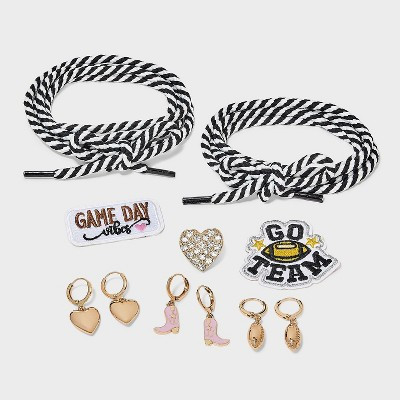 Game Day Go Team Patch and Shoe Charm Set - Wild Fable™ Gold | Target