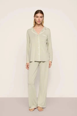Frida TENCEL™ Modal Long PJ Set - X-Small | Eberjey