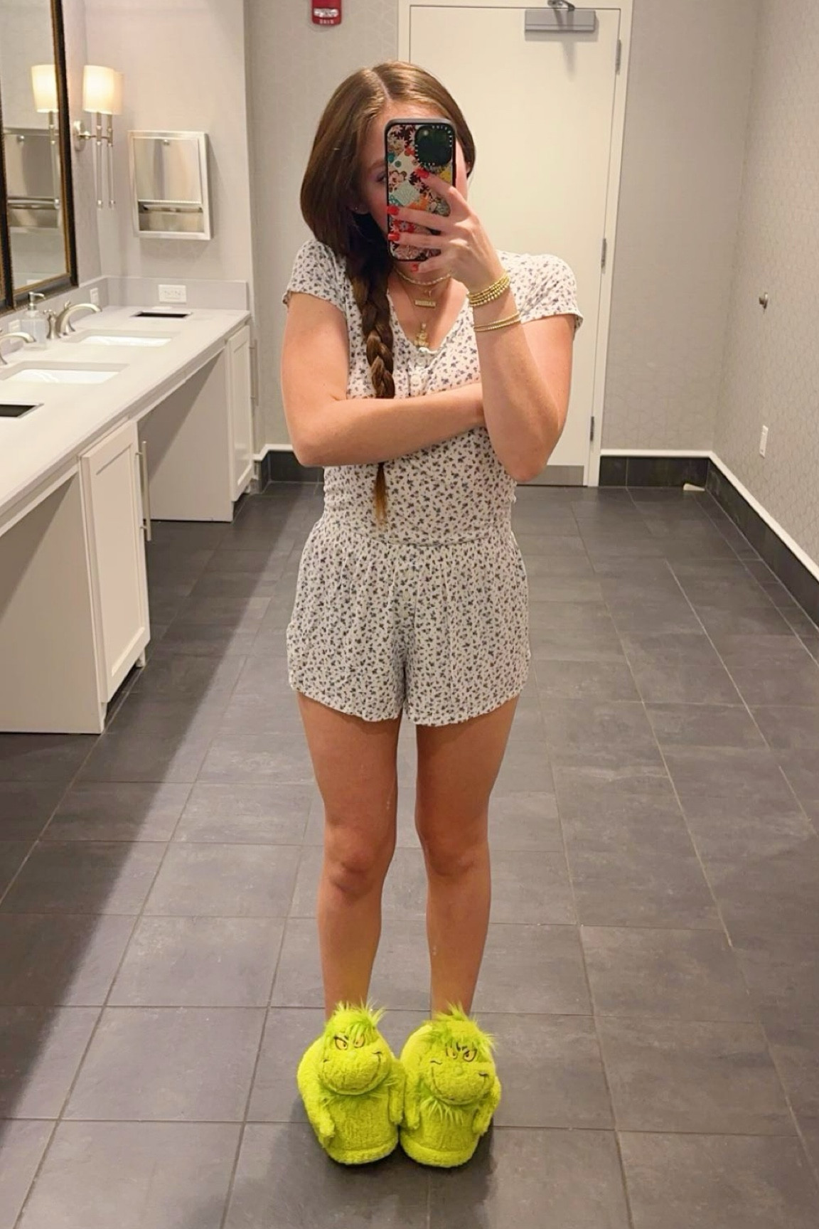 grinch slippers and pjs! 

#LTKSeasonal #LTKHoliday #LTKGiftGuide