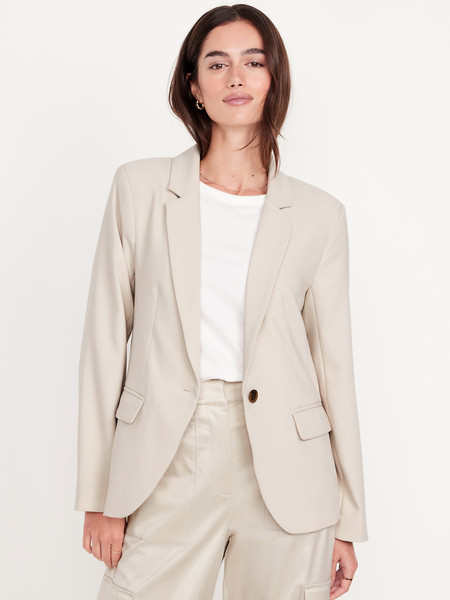 Taylor Fitted Suit Blazer | Old Navy (US)