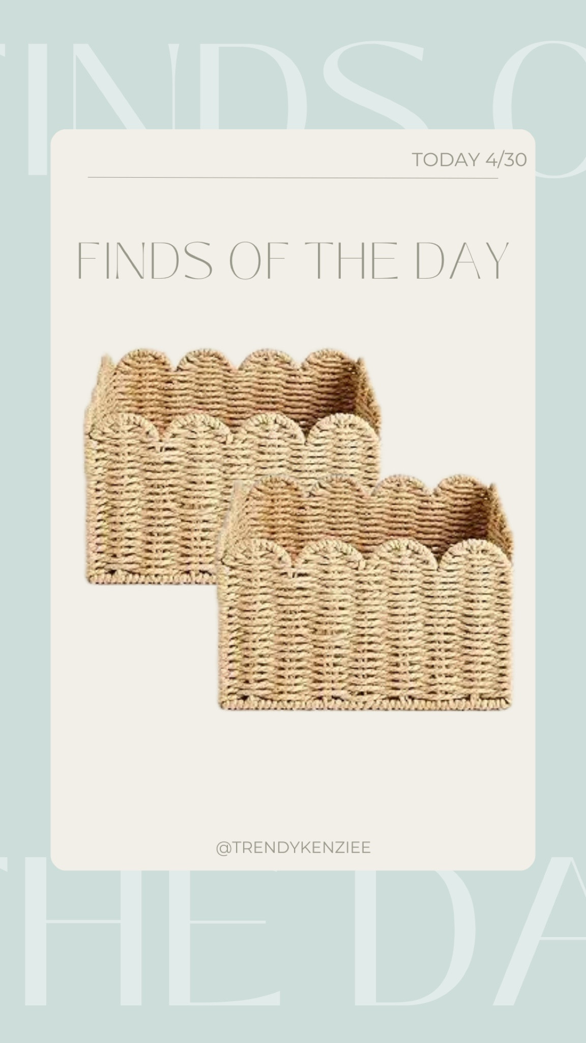 scalloped baskets / amazon baskets / amazon scalloped baskets 


#LTKhome
