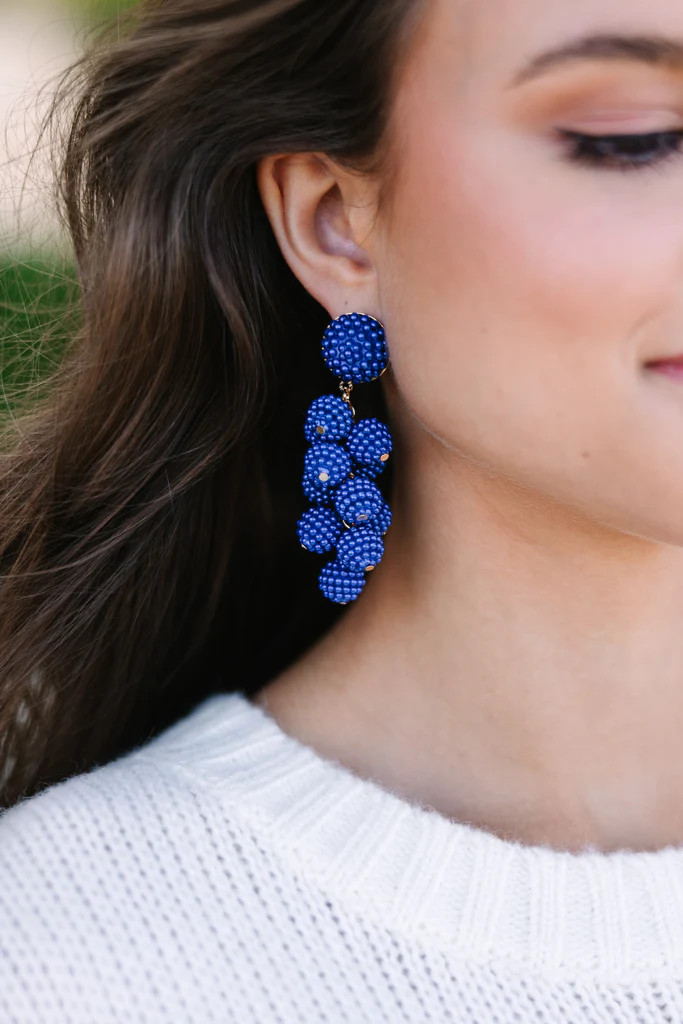 The Shannon Blue Earrings | The Mint Julep Boutique