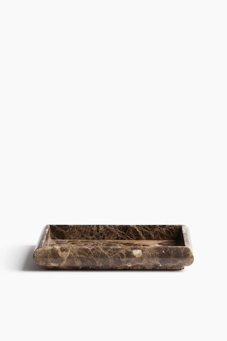 H & M - Marble serving tray - Dark Brown/Marbled | H&M (UK, MY, IN, SG, PH, TW, HK)