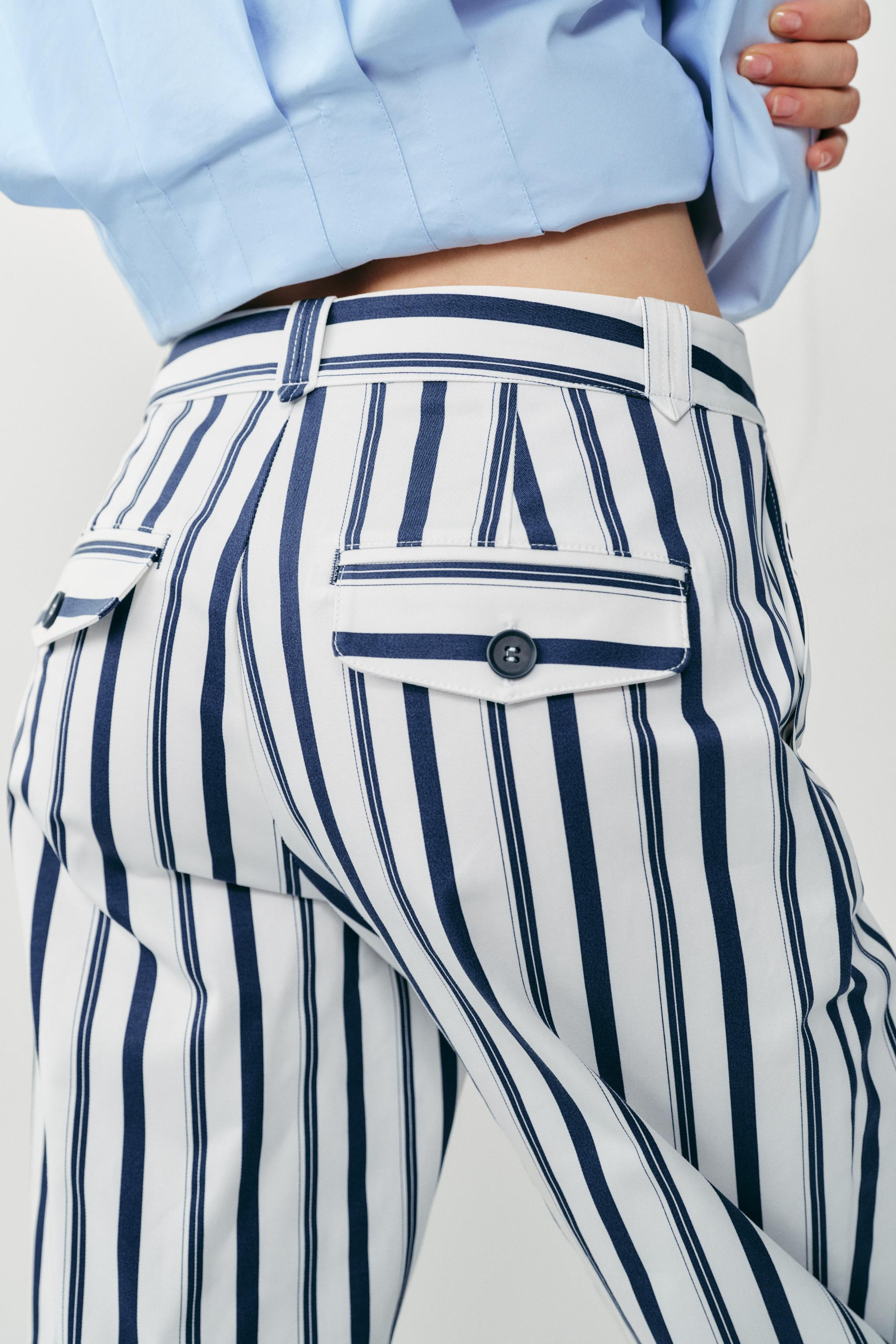 STRIPED CHINOS | Zara UK