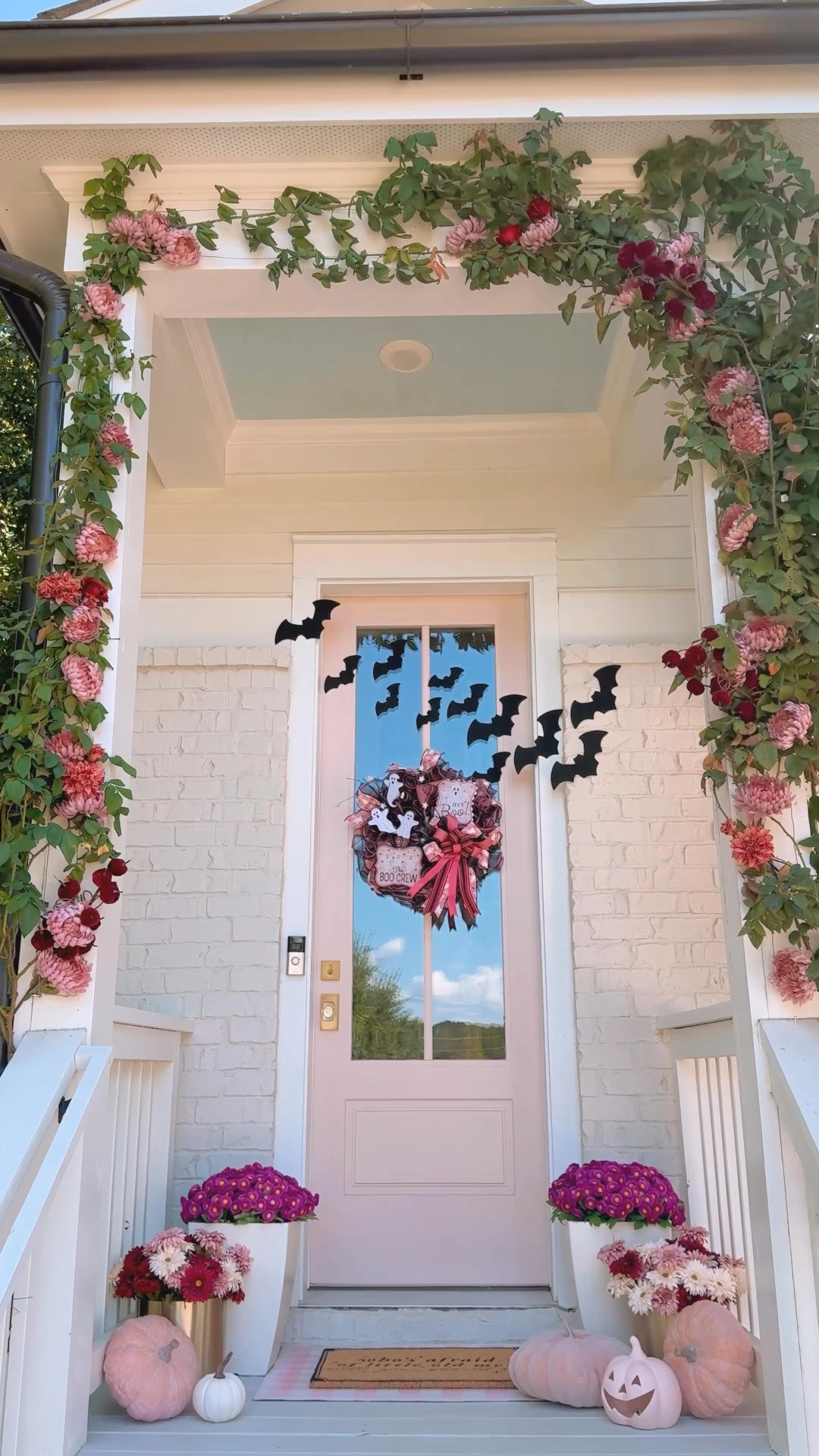 Spooky season fall porch decor! 

#LTKHome #LTKFindsUnder50 #LTKSeasonal