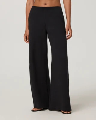 Vuori Galaxy High Rise Wideleg- Long | Black | XS, Size Extra Small | Vuori Clothing (US & Canada)