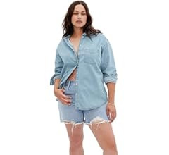 GAP Women's Big Shirt | Amazon (US)