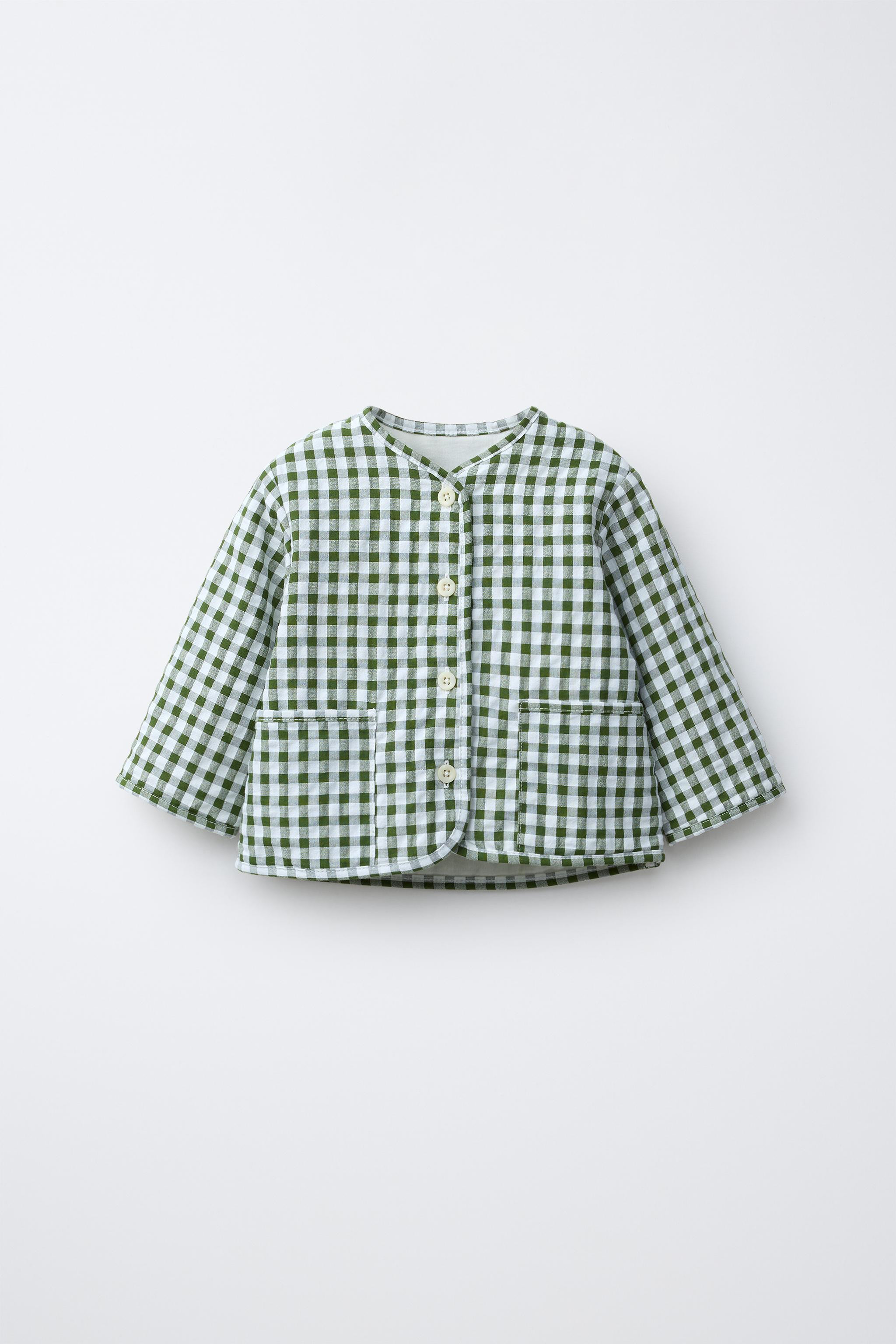 BLOUSON À CARREAUX VICHY | Zara FR