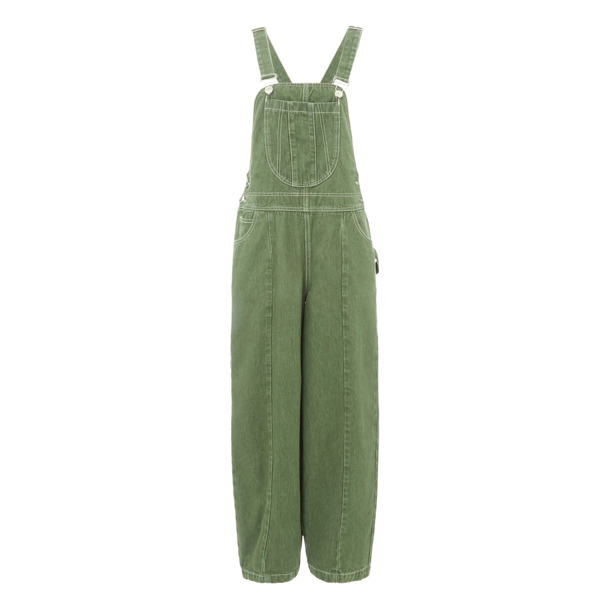 Jesse Organic Cotton Overalls | Khaki | Smallable