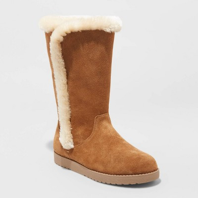 Women's Daniela Suede Tall Boots - Universal Thread™ | Target