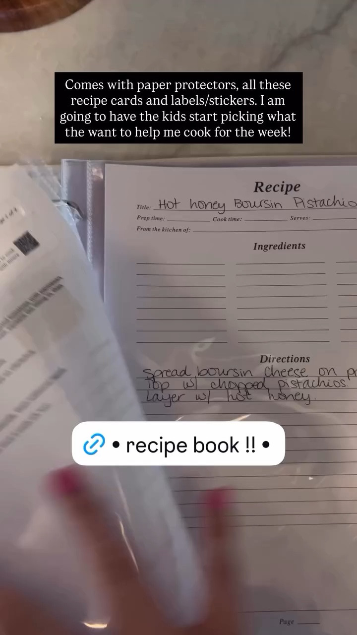 Loving this Amazon Recipe Binder!

#LTKfoodie #LTKMothersDay #LTKootd
