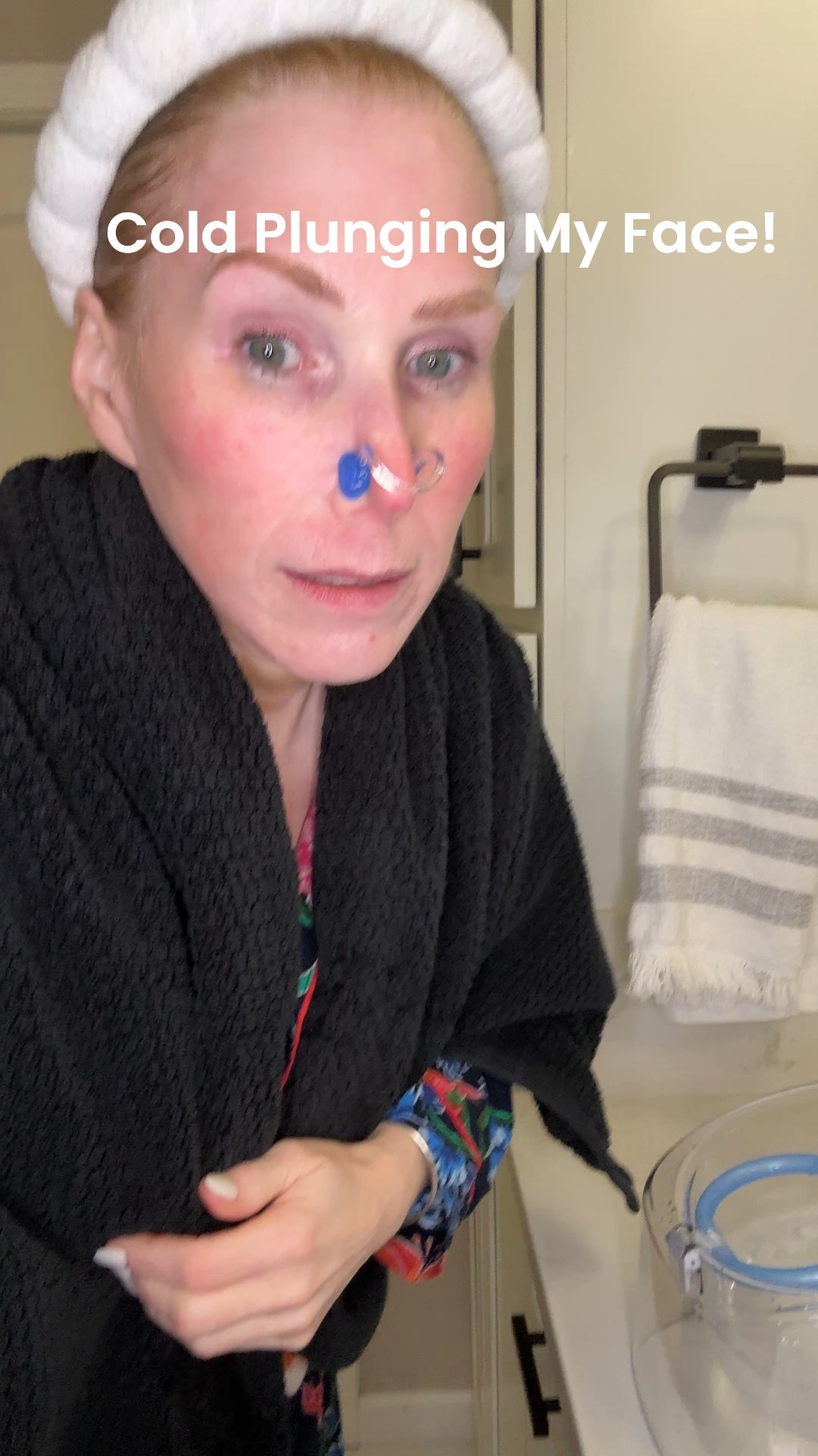 I am loving cold, plunging my face with my new Face Tub! It’s great for circulation, blood flow and much more! #coldplunge #facetub 

#LTKOver40 #LTKselfcare #LTKmorningroutine