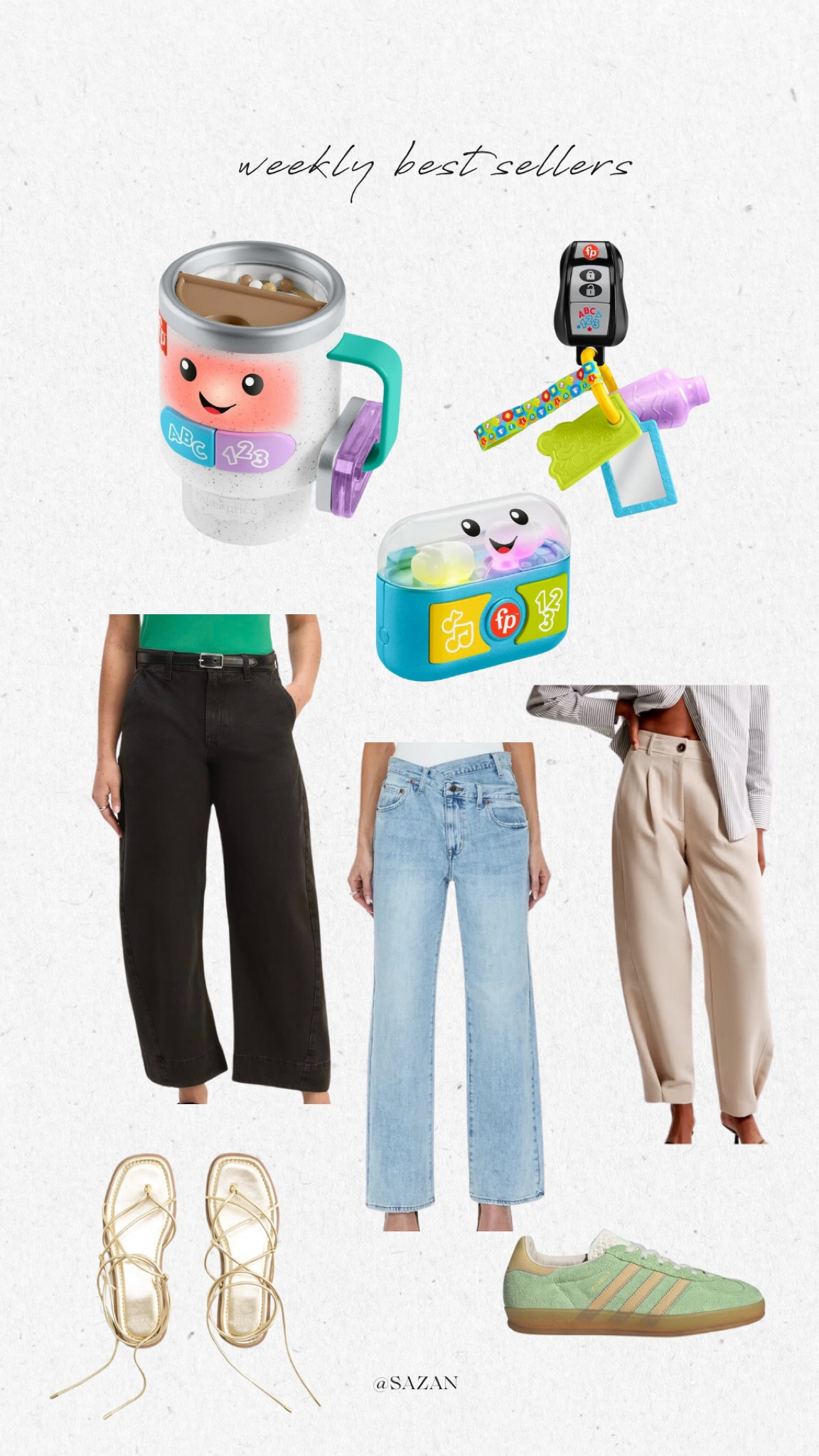 My weekly top sellers  👖

#LTKshoecrush #LTKstyletip #LTKbaby