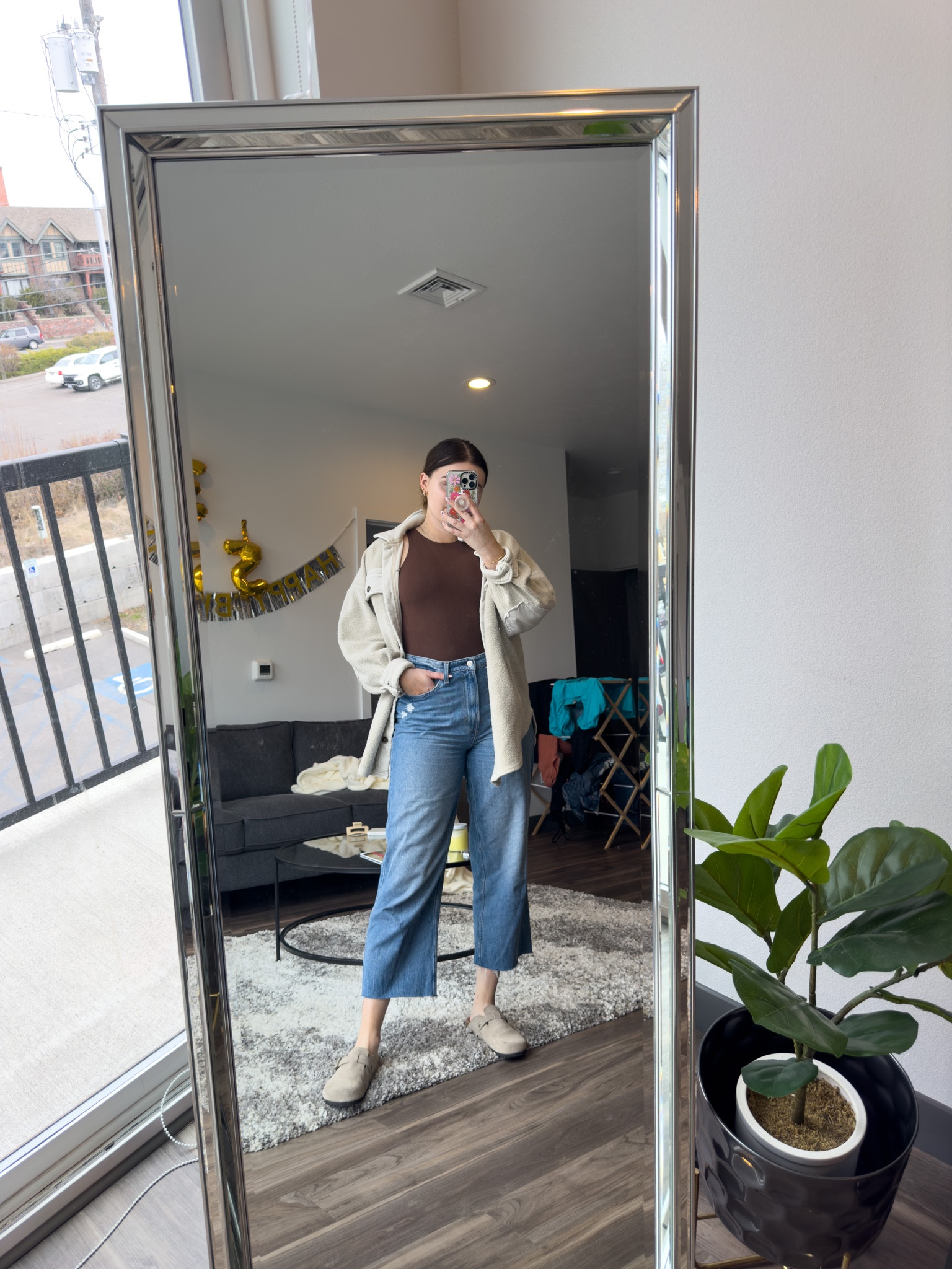 Casual and neutral spring outfit idea! Featuring the perfect amazon bodysuit!

I’m wearing a M bodysuit and jacket, a size 31 jean and size 9 clog 

#LTKSeasonal #LTKstyletip #LTKunder100