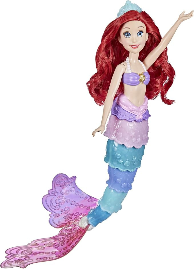 Disney Princess Rainbow Reveal Ariel, Color Change Doll, Water Toy Inspired by The Disney’s The Litt | Amazon (US)