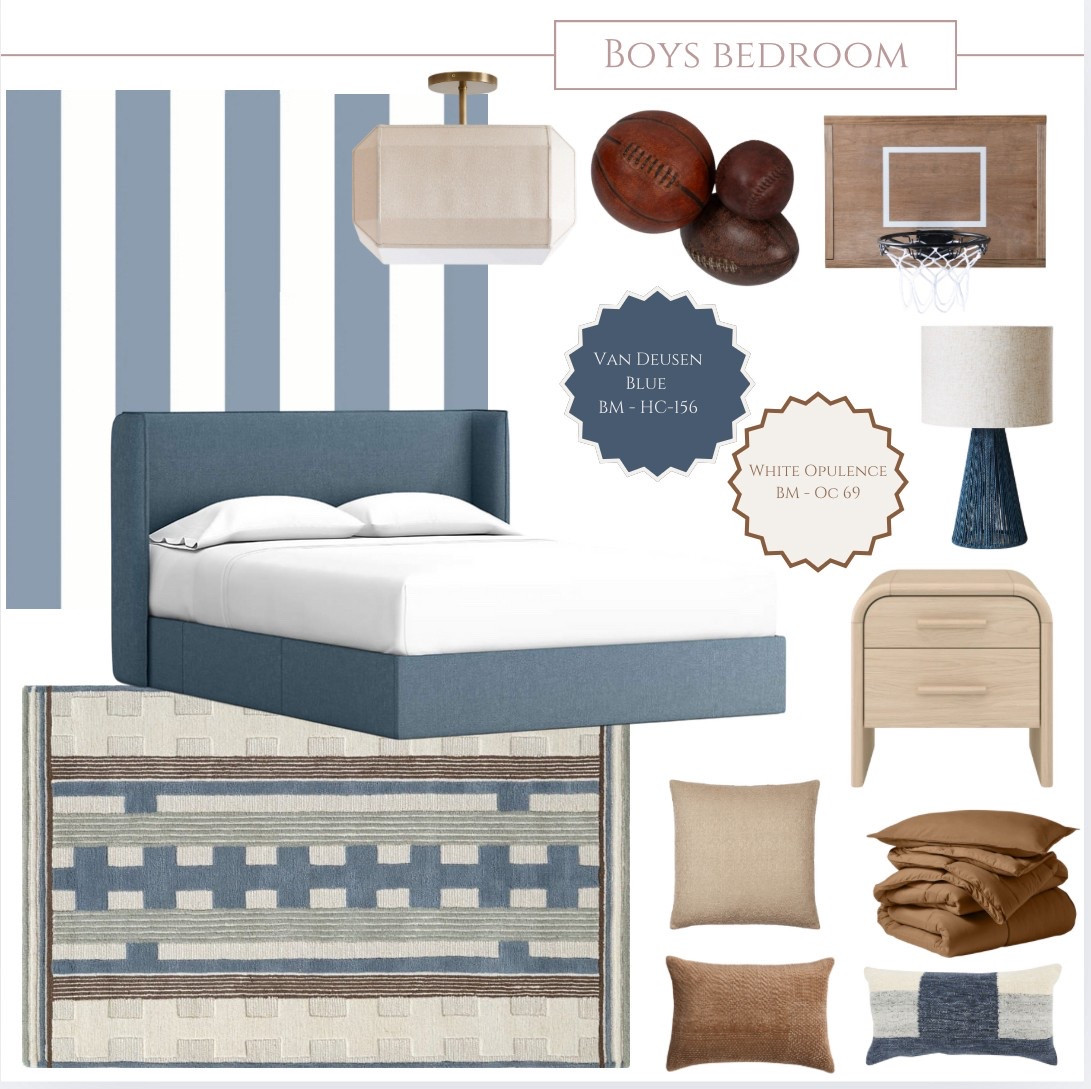 Blue and brown boy room theme! 

#LTKHome