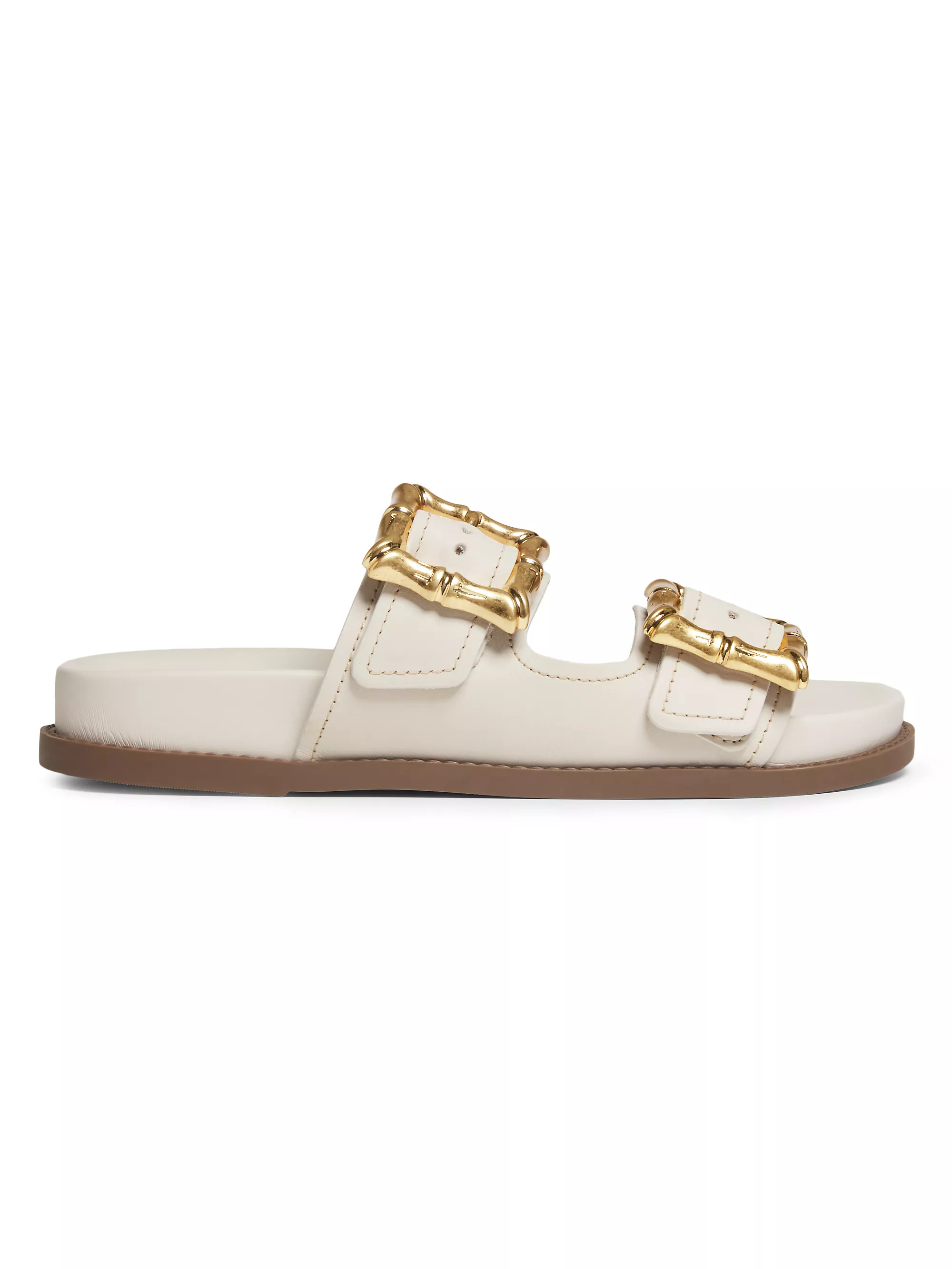 Enola Sporty Leather Sandals | Saks Fifth Avenue