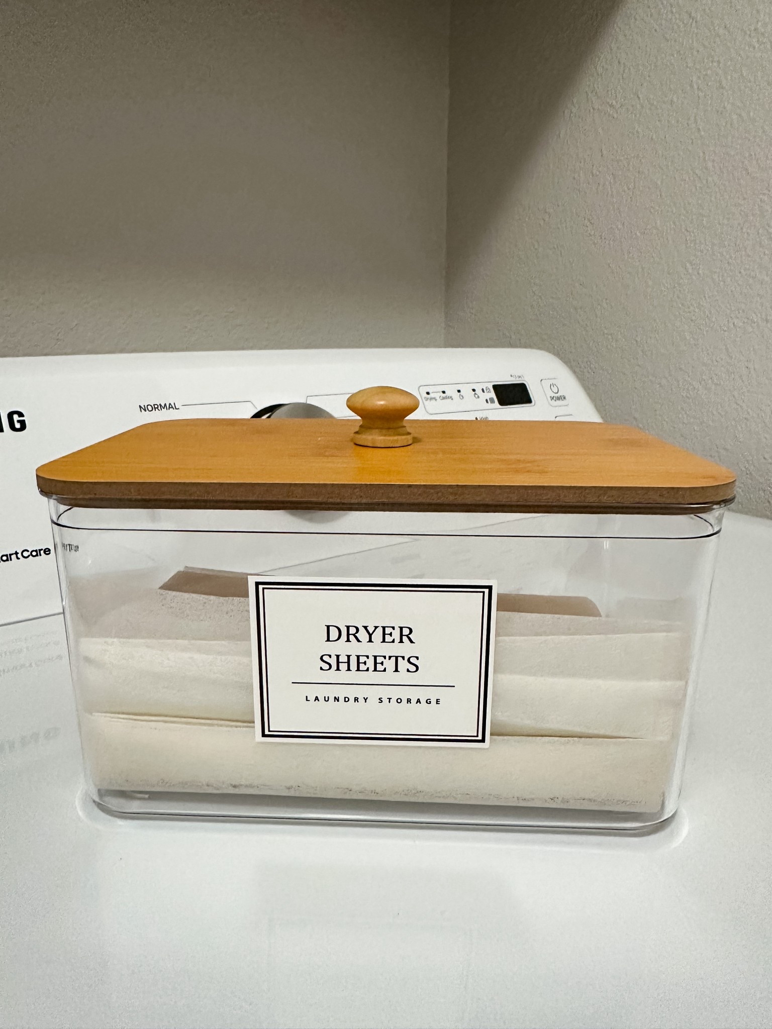 Organization for the laundry room 🧺 

#LTKdayinmylife #LTKmomlife #LTKHome