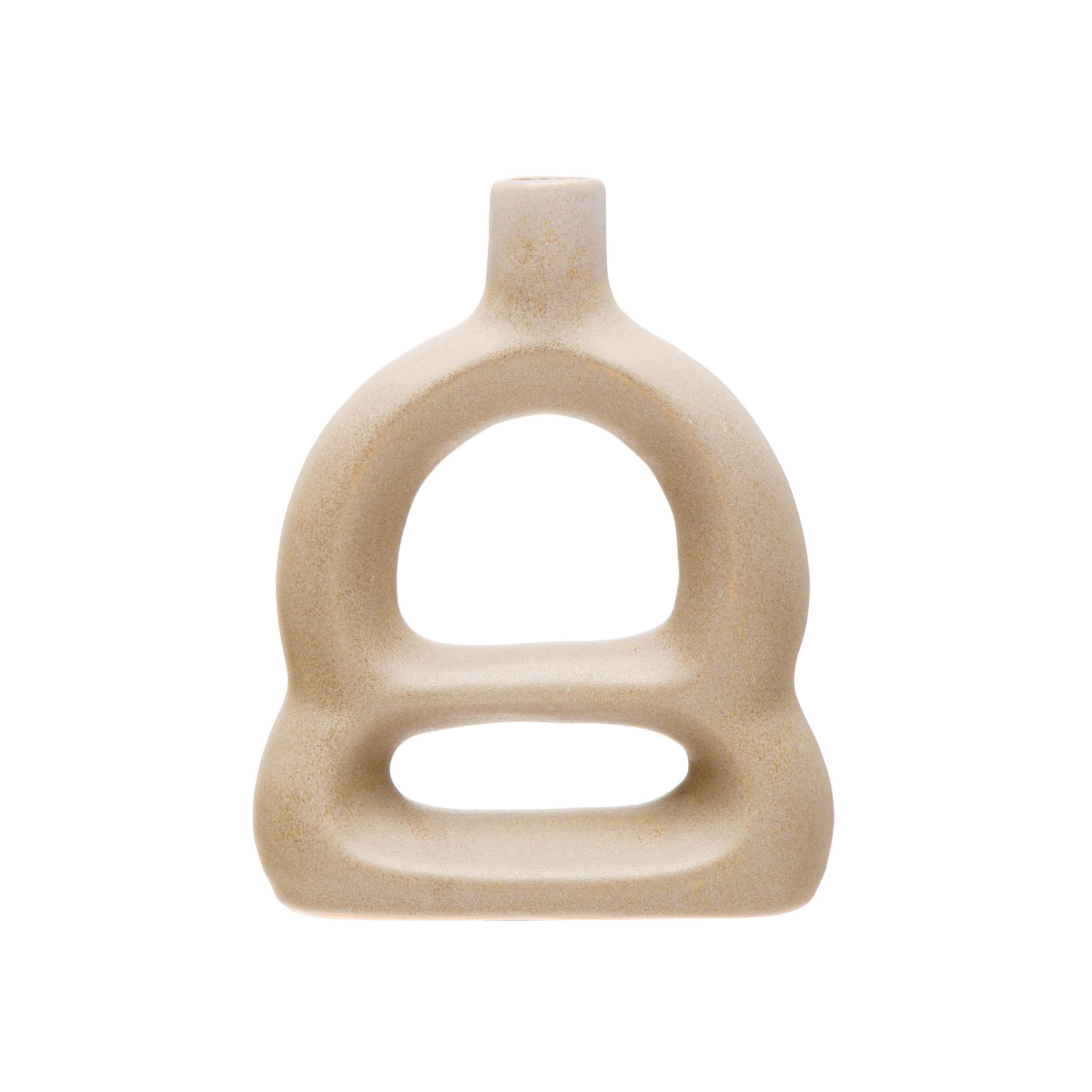 Stoneware Sculptural Vase | Bed Bath & Beyond