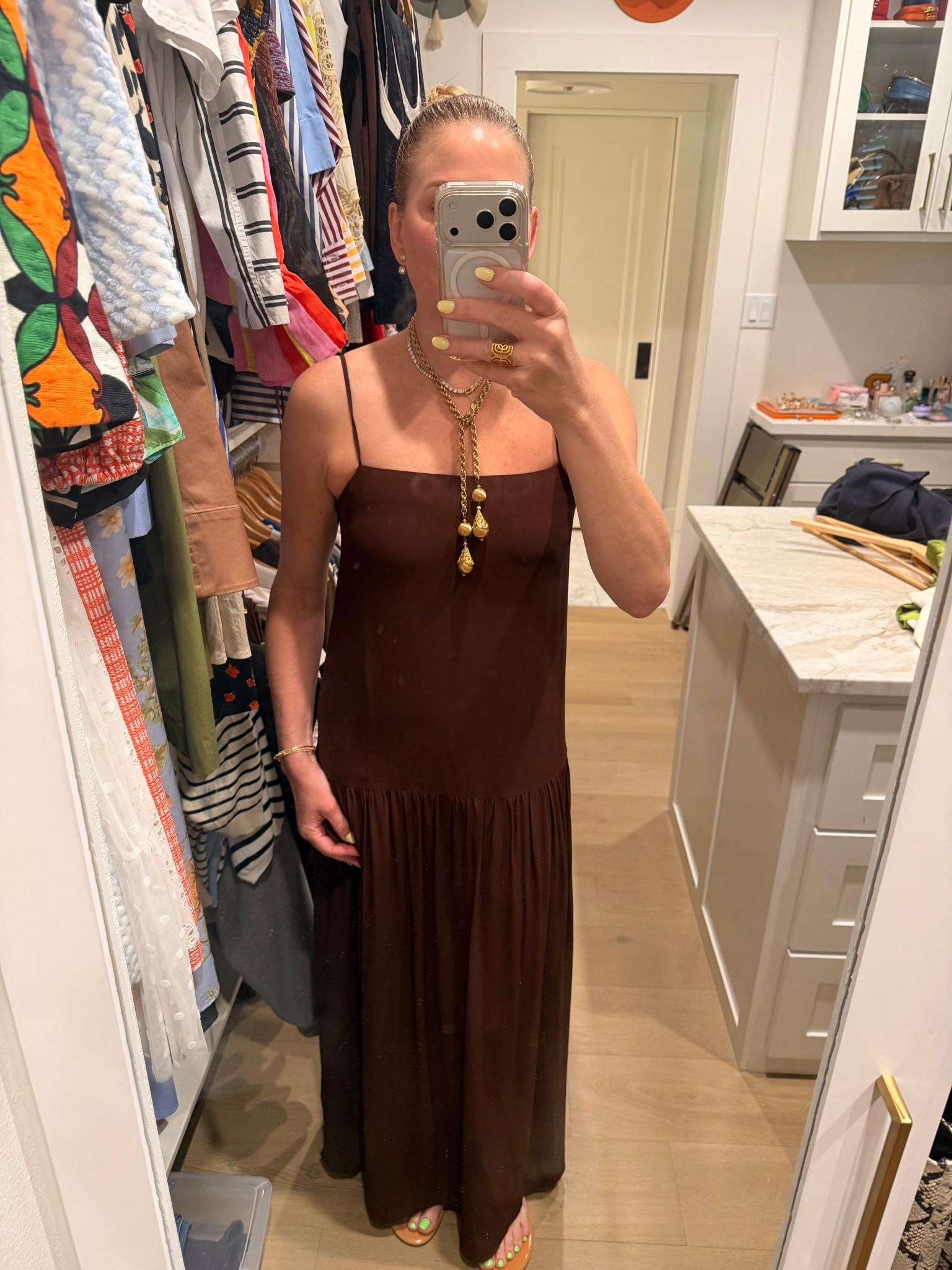 🤎 this dress! I did size up as it’s tighter @ the very top. 

#LTKOver40