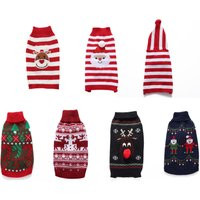 Christmas Ugly Dog Sweater, New Year Pets Dogs Clothing, Winter Warm Pet Holiday Puppy Costume | Etsy (US)