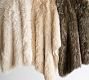 Luxe Faux Fur Throw | Pottery Barn (US)