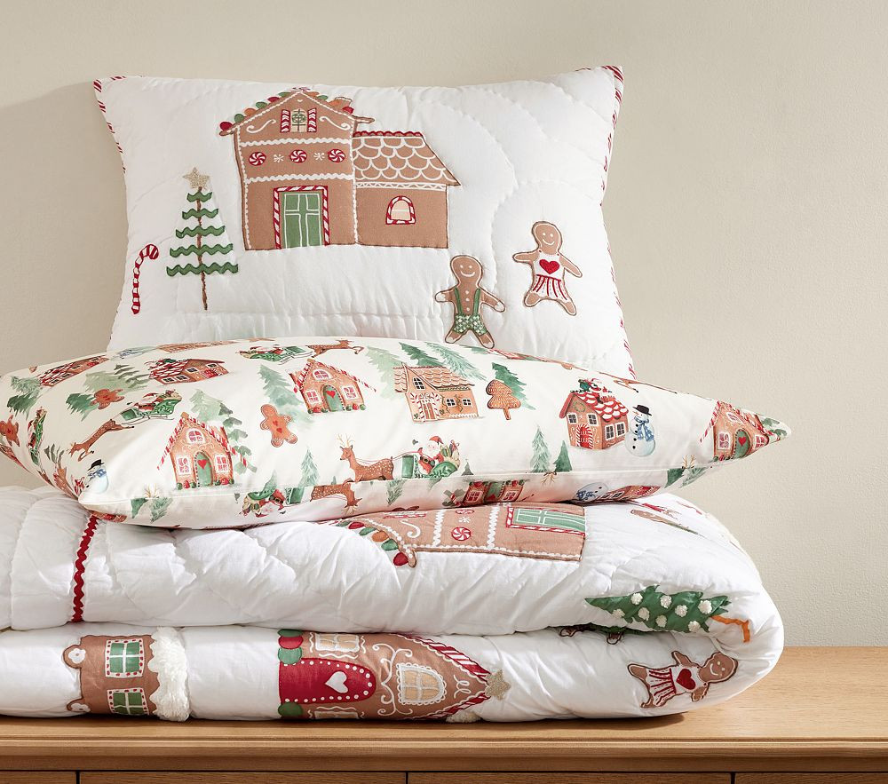 Gingerbread Quilt Bedding Set | Pottery Barn Kids