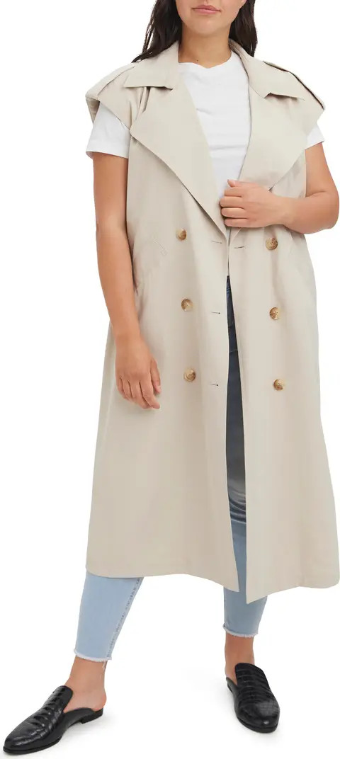 Unique Sleeveless Trench Coat | Nordstrom