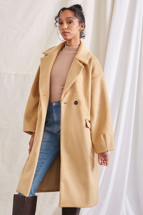 Double-Breasted Coat | Forever 21 (US)