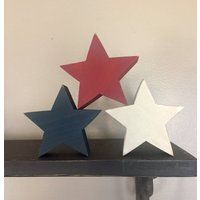 Wood Rustic Stars  Patriotic,  Independence Day, 4th of July Stars, Fourth of July, Americana, Farmhouse Decor | Etsy (US)