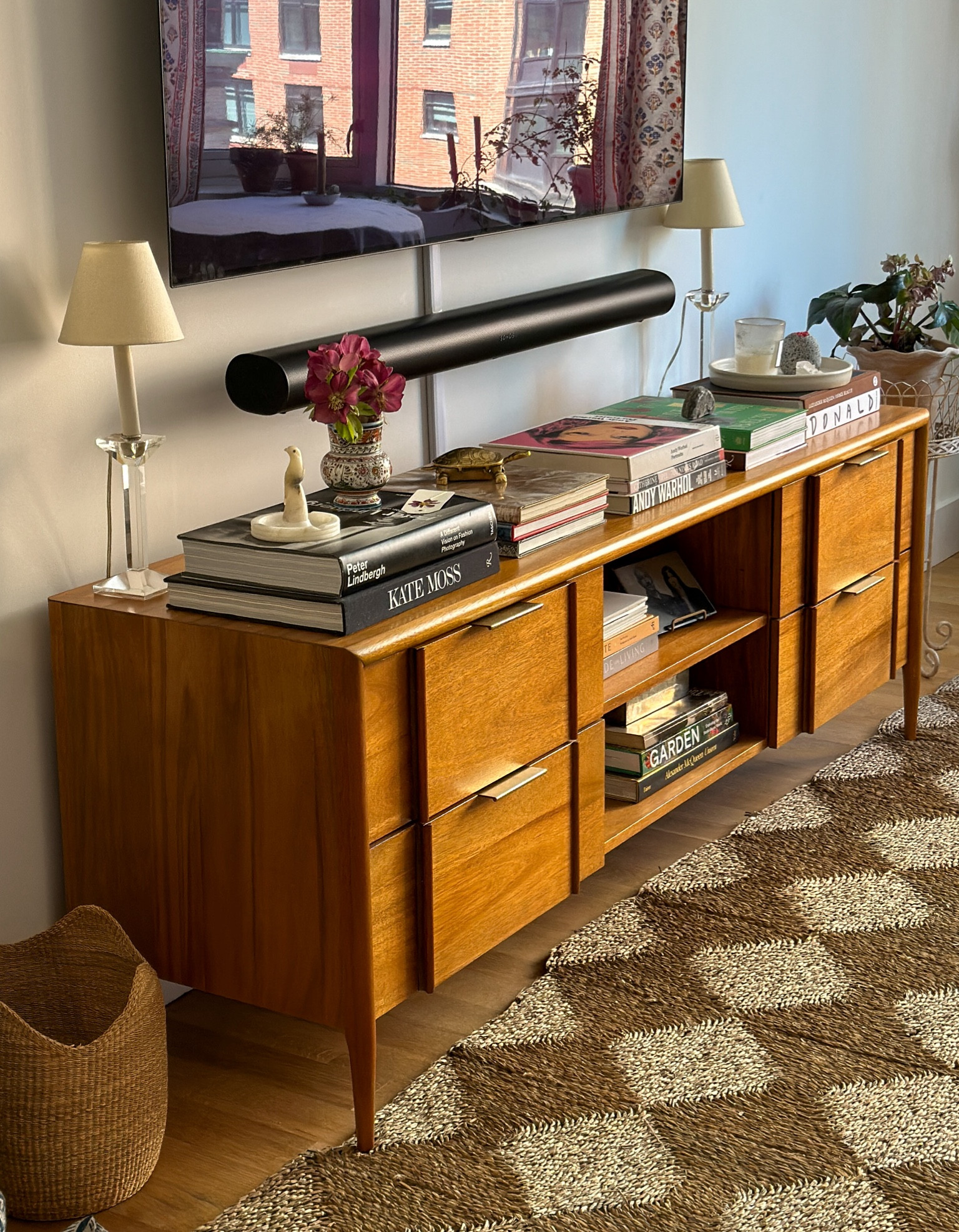 Here’s everything I used to create this collected tabletop. I start with coffee table books as the foundation and layer objects, candles, lamp and vase to give the eye a feast to look at and tell a visual story. 

#LTKhome