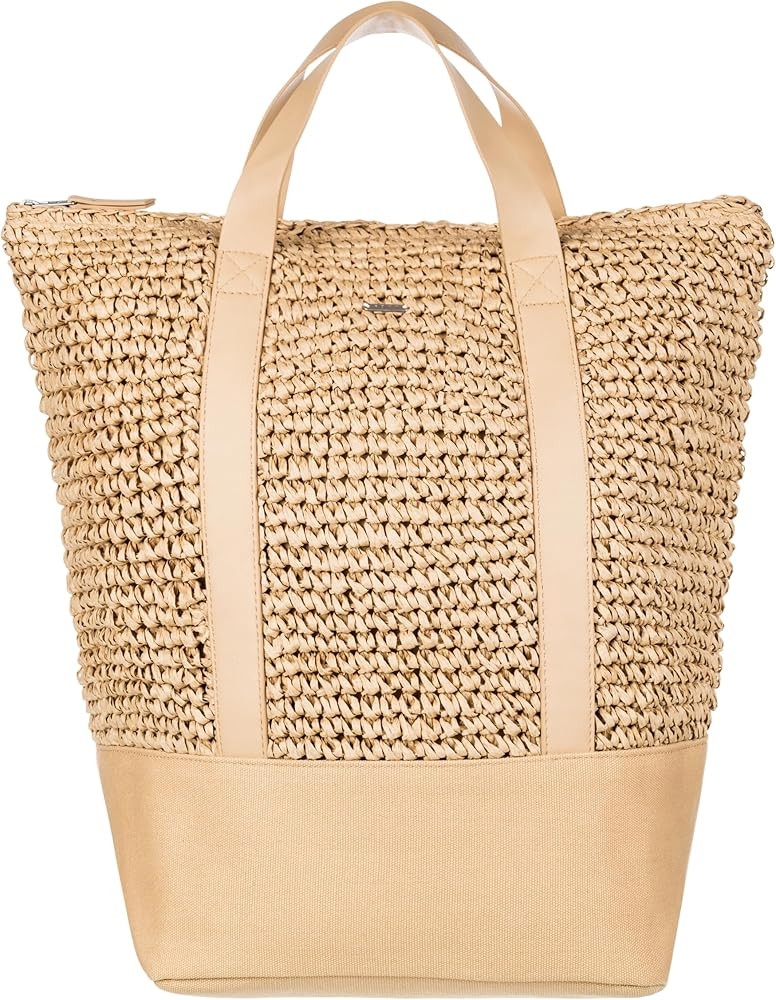 Roxy Women's Beach Tote Bag | Travel | Vacation | Straw | Lightweight | Breathable | Amazon (US)